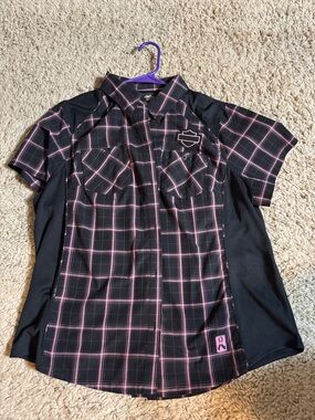Harley Davidson button up